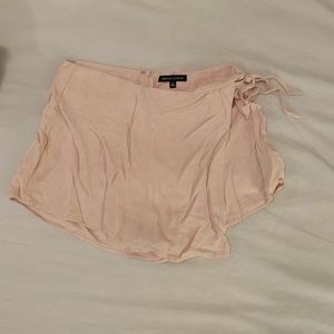 Kendal & Kylie Pink Wrap Skort